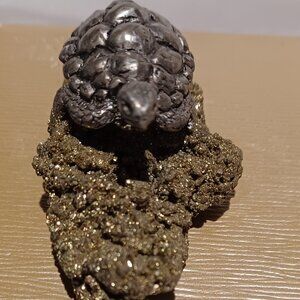 PEWTER TURTLE